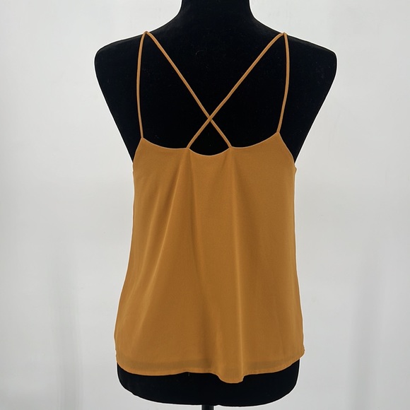 Naked Zebra Mustard Yellow Camisole Women's size S - Picture 2 of 9